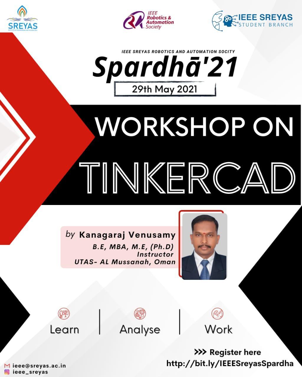 Workshop on “TINKERCAD”