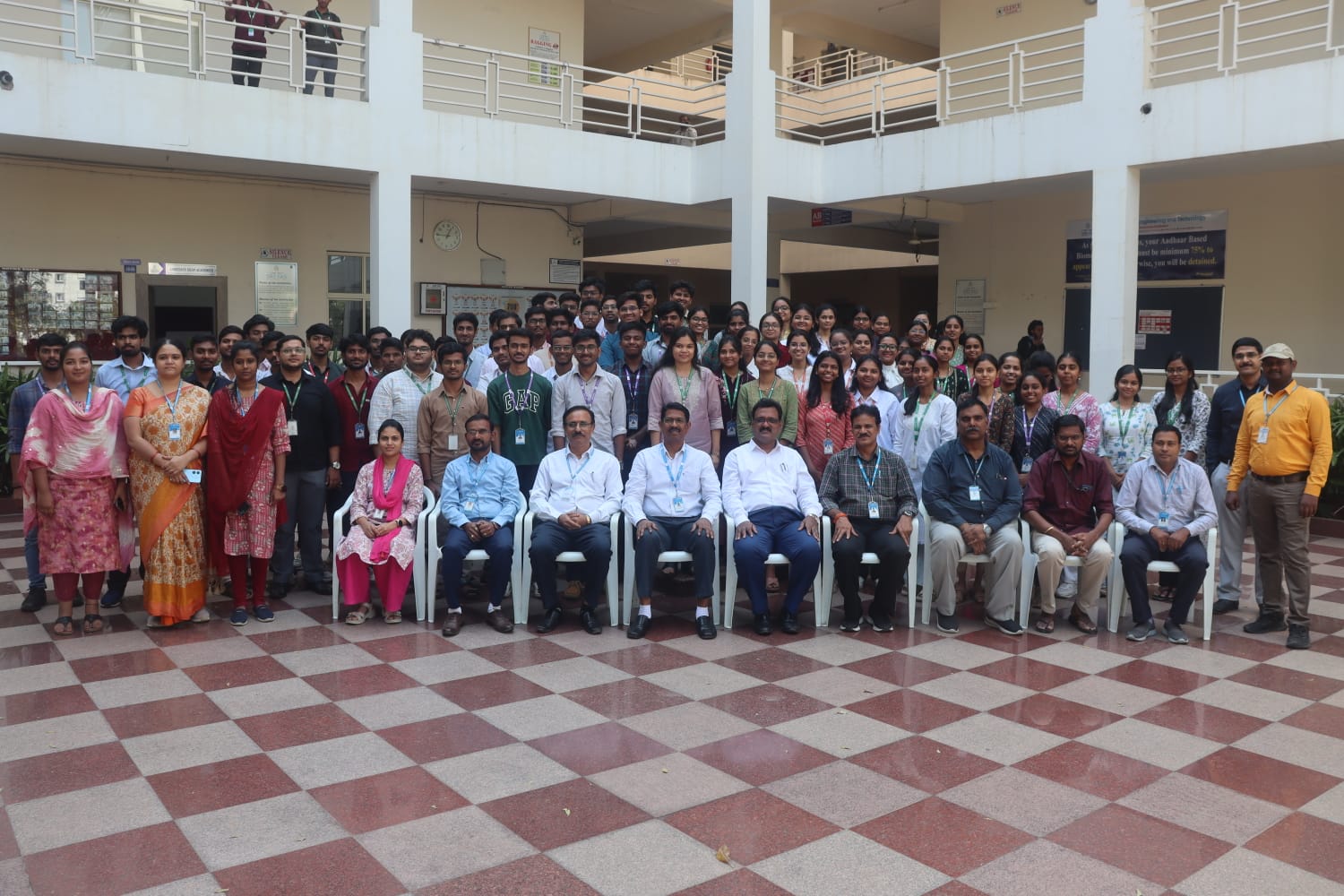 Top B.Tech Colleges in Hyderabad 2026 Sreyas Institute Campus Students